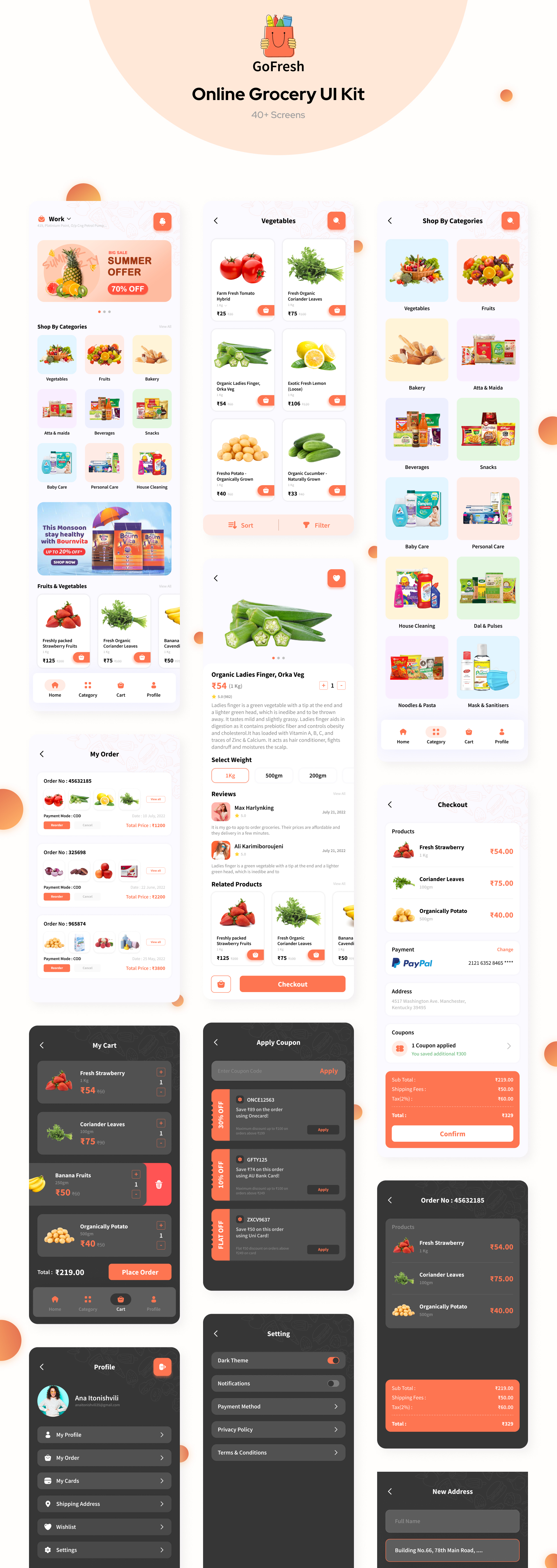MegaKit - All in One Flutter UI Kit For Andoird and iOS