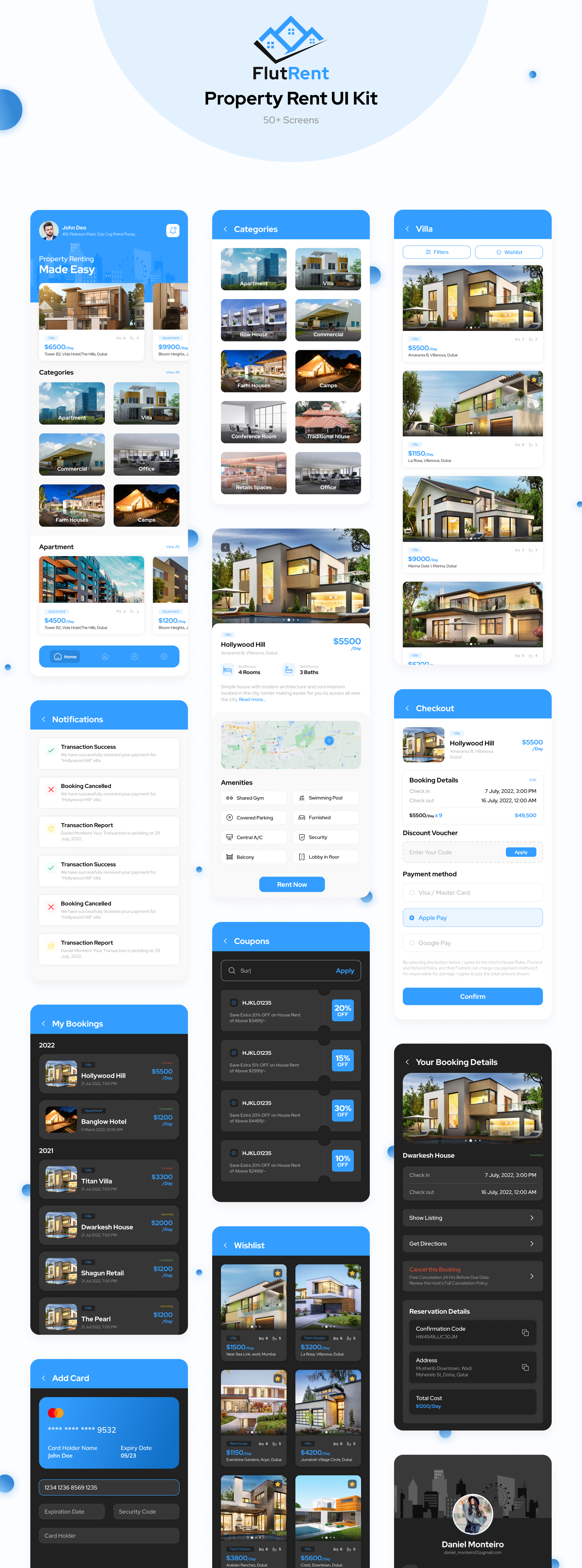 MegaKit - All in One Flutter UI Kit For Andoird and iOS