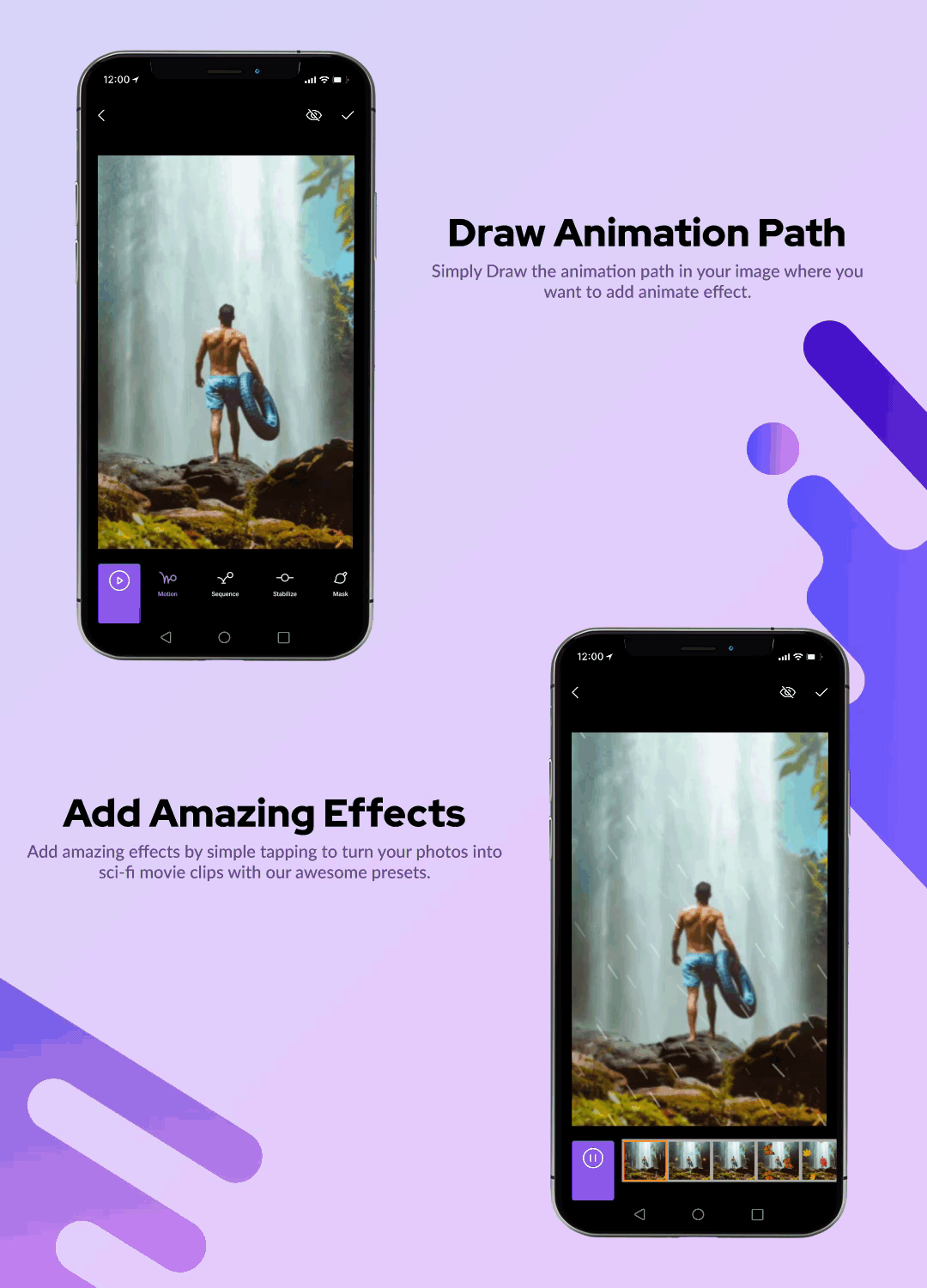 Photo Motion - Animation in Photos and Motion in backgrounds